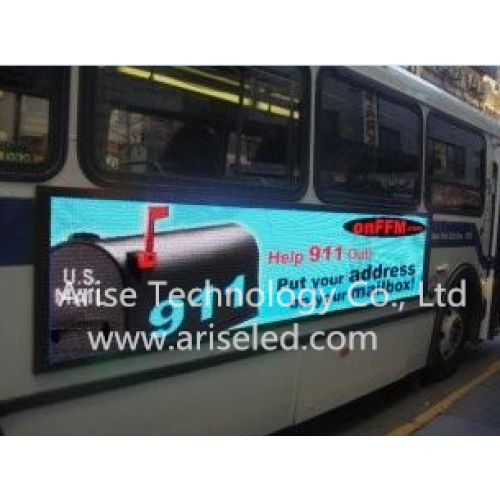 P5 full color Bus led display Bus LED banner signs/ Bus LED Display P5/P6/P7.62